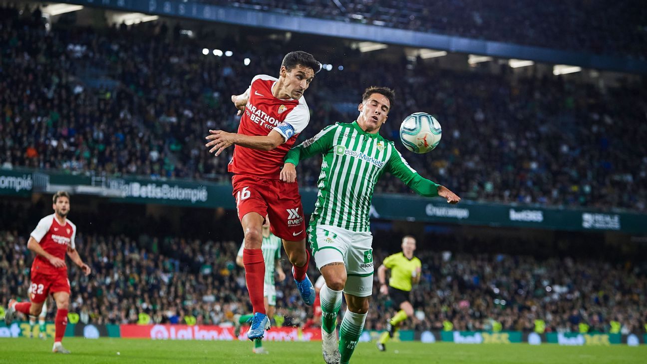 La Liga chief eyes Seville derby for re-start